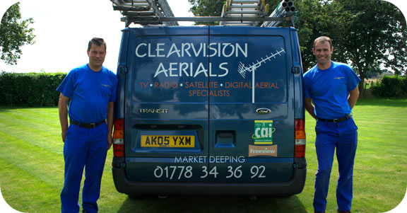 Floyd & Martin from Clearvision Aerials